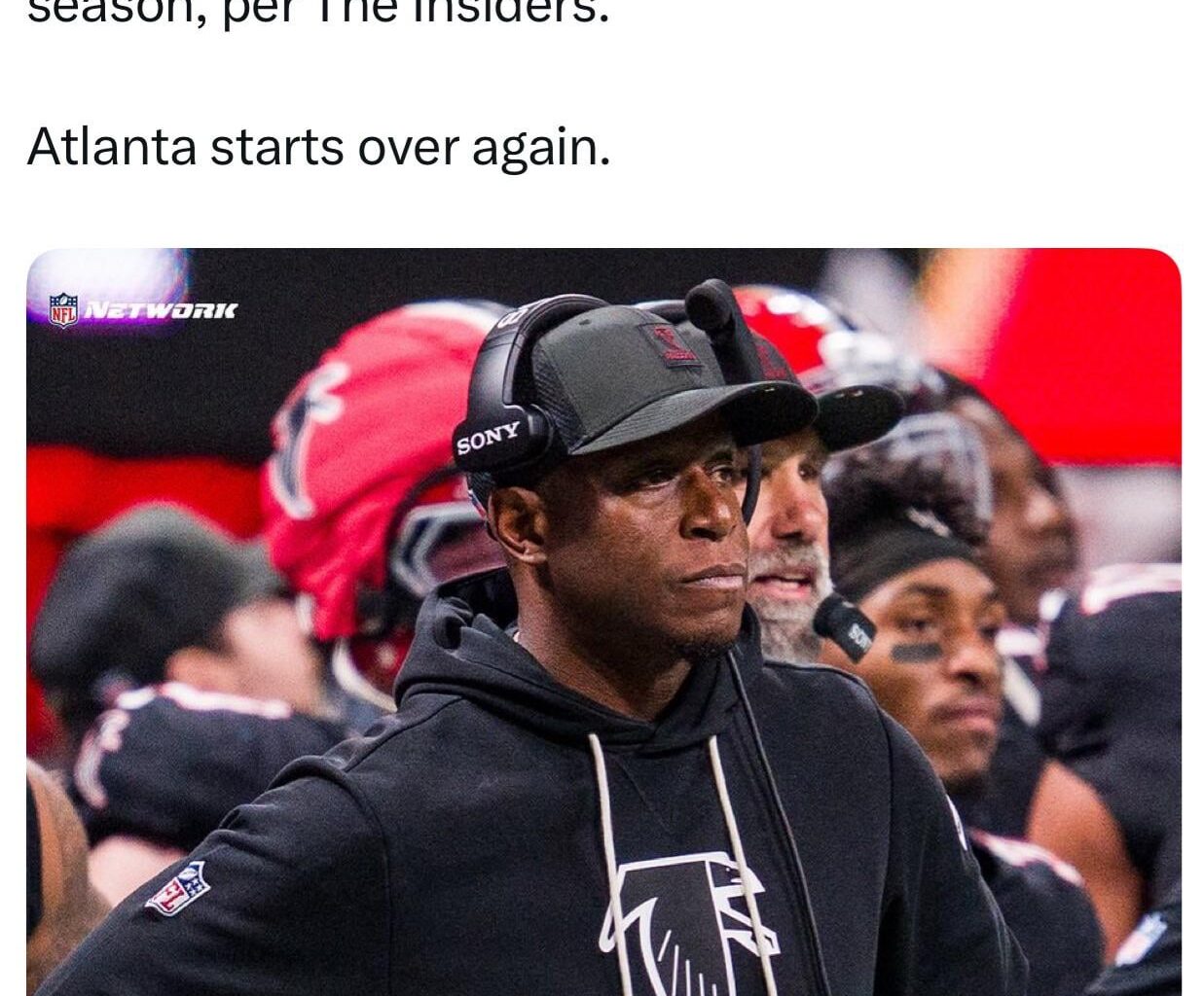 The Falcons have fired coach Raheem Morris, moving on after two frustrating seasons and doing so despite the impressive close to the season, per The Insiders. Atlanta starts over again.