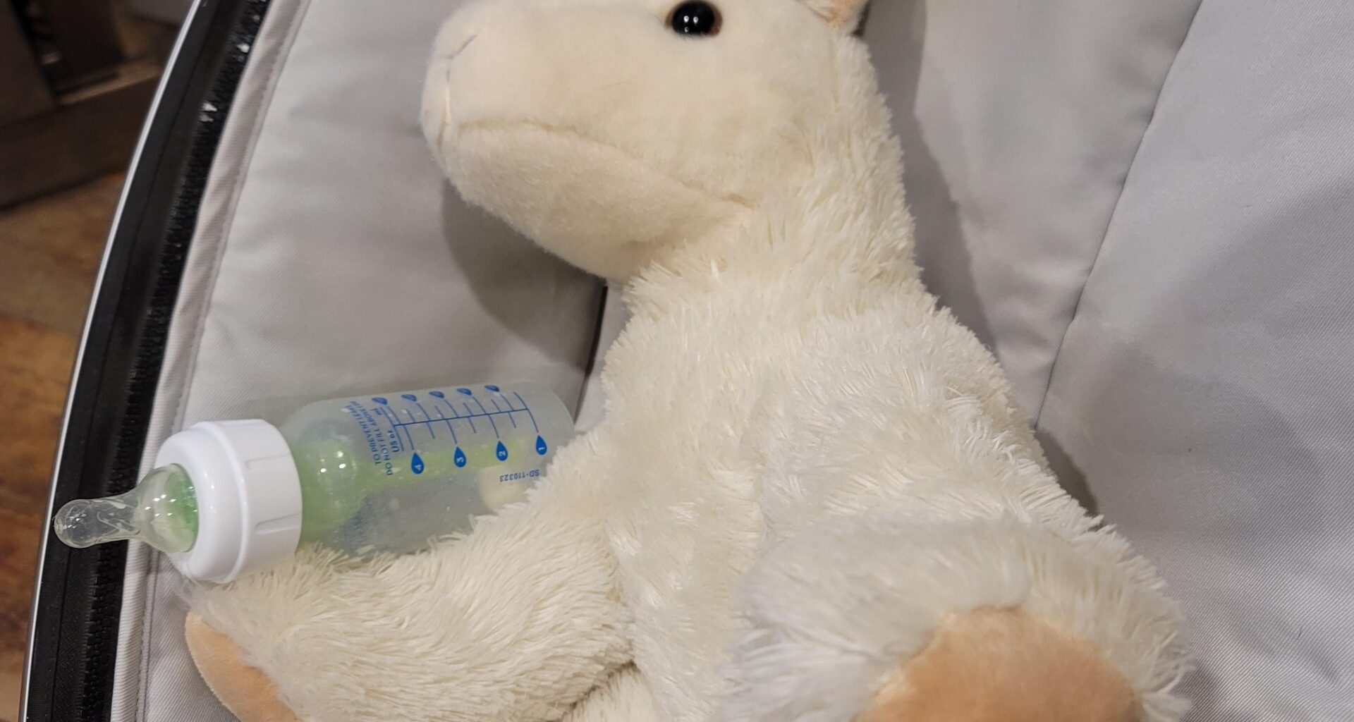 A streak, but the bad kind that requires soap