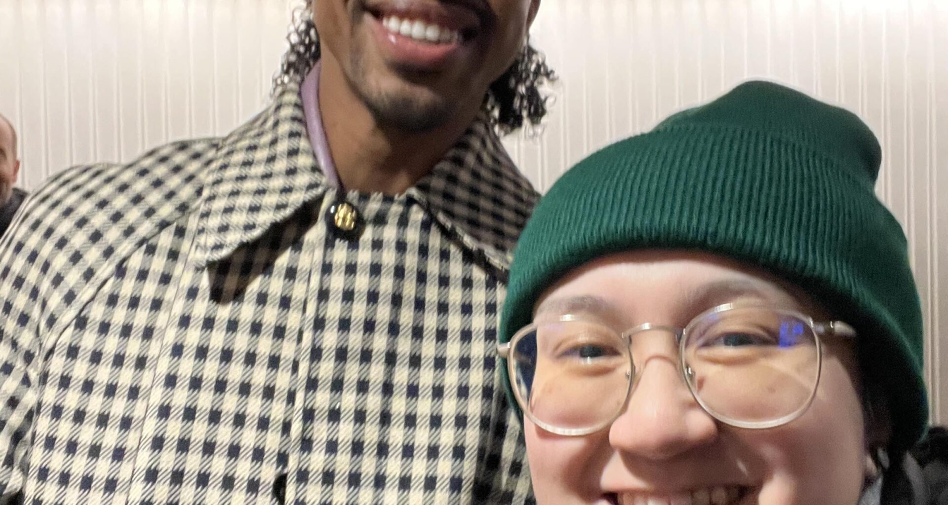 Met Mr. Smile at Rockefeller Center today