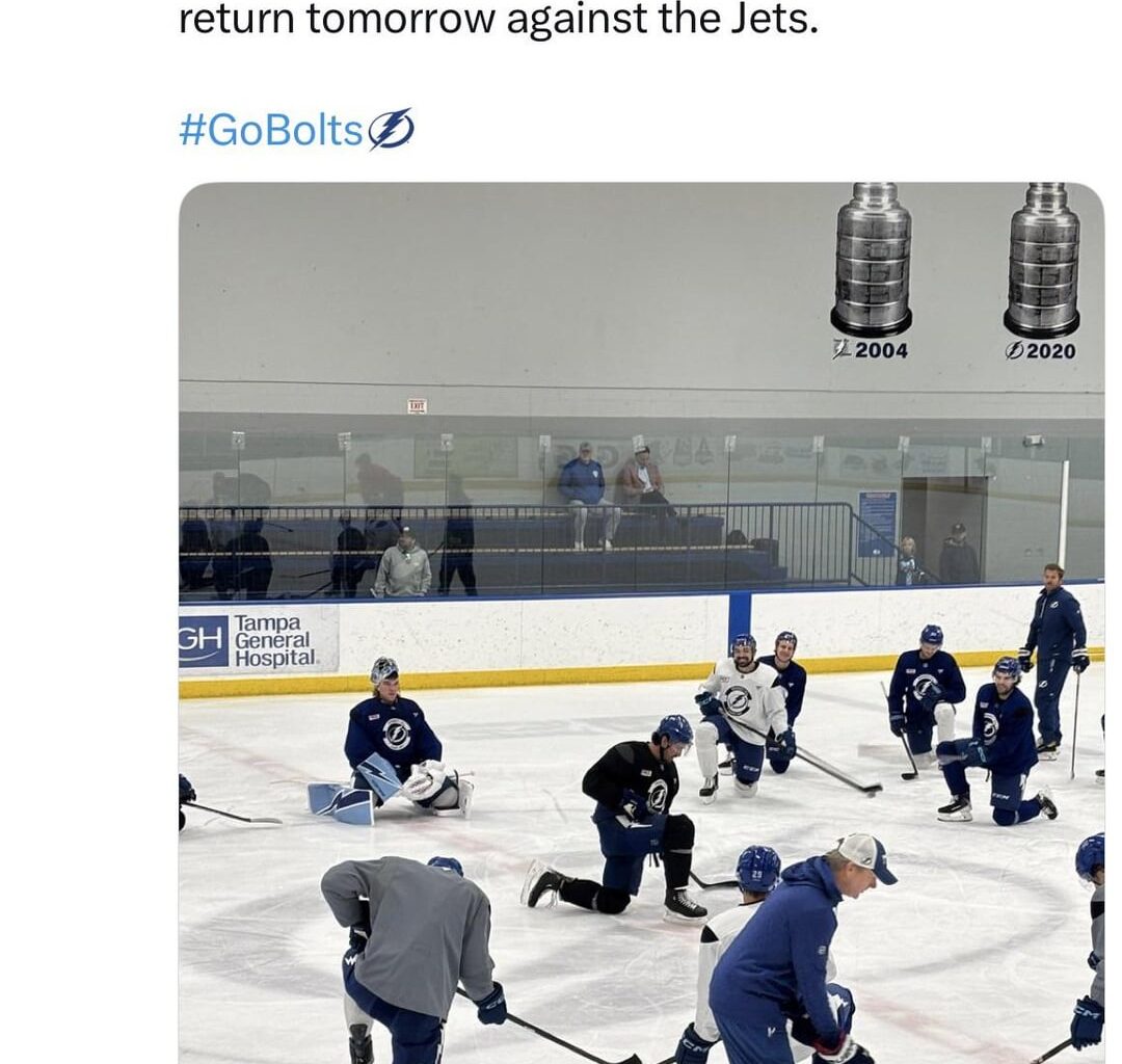 Mac is back?!?? Ben Pierce reports he’s in the center of the circle at practice