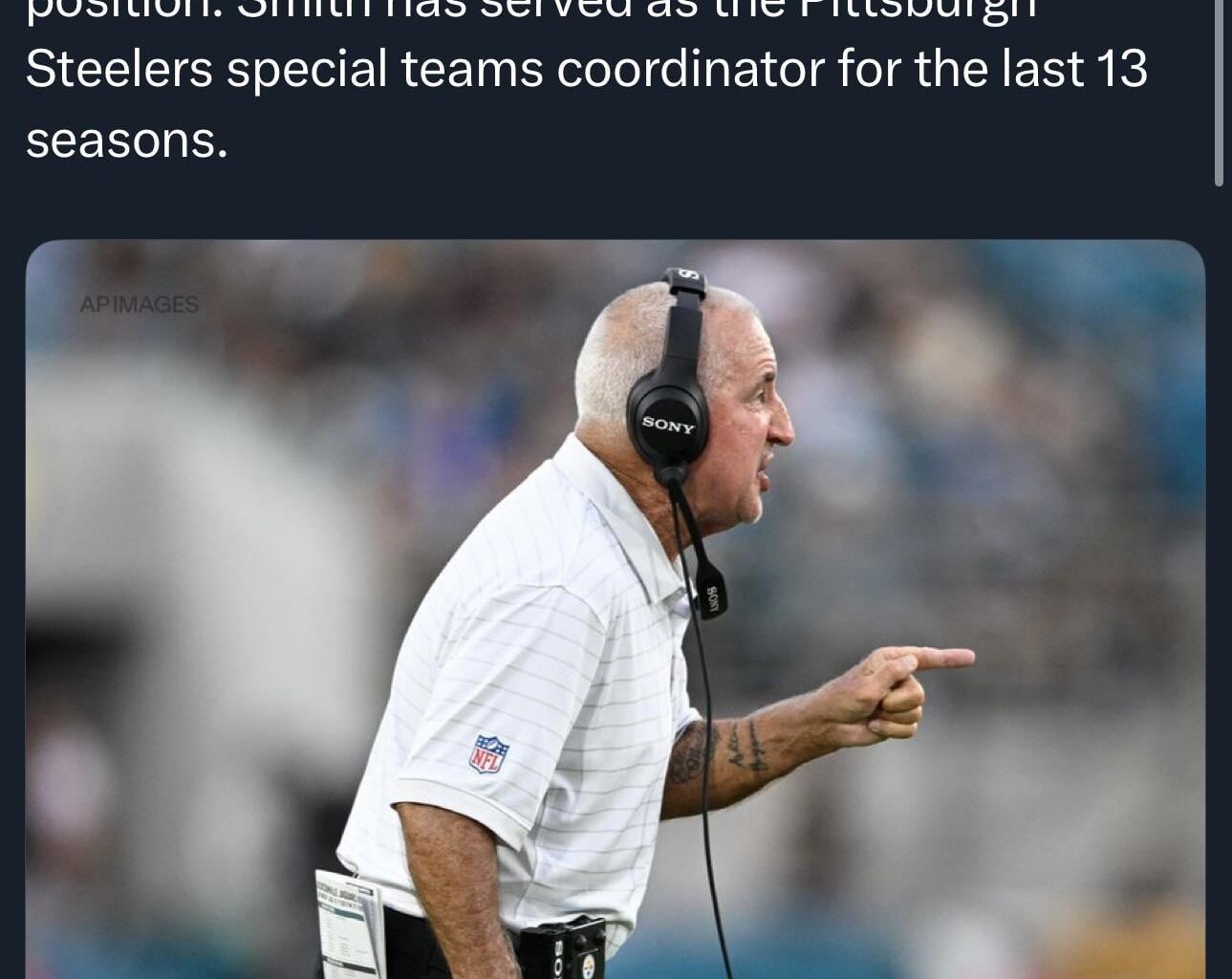 Buccaneers Interview Danny Smith for Special Teams Coordinator