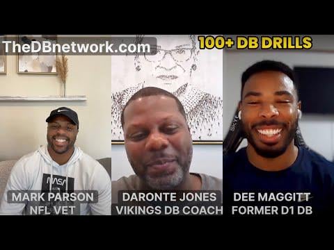 (New Commanders Def Coordinator) Vikings Def Pass Game Coordinator: Daronte Jones' Rise & DB Development Insights! (The DB Network)