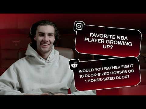 Matas Buzelis Q&A Video