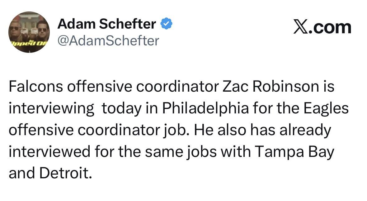 Am I missing something? How is the 28th best scoring OC getting interviews with playoff teams?