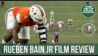 Rueben Bain Jr All-22 Film Breakdown | Should the Jets draft him at #2? 🎥