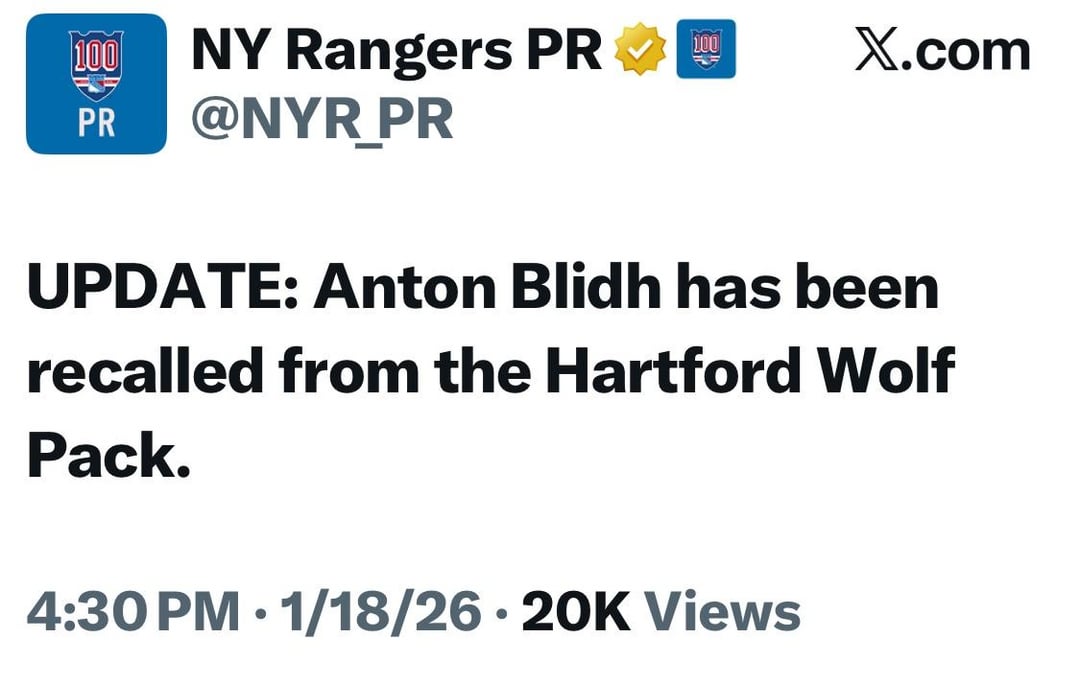 Blidh has been recalled