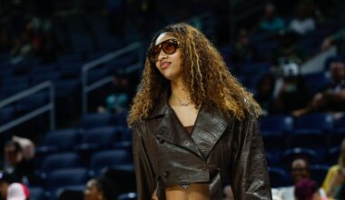 Tari Eason's Mebounds (L) and Angel Reese (R)