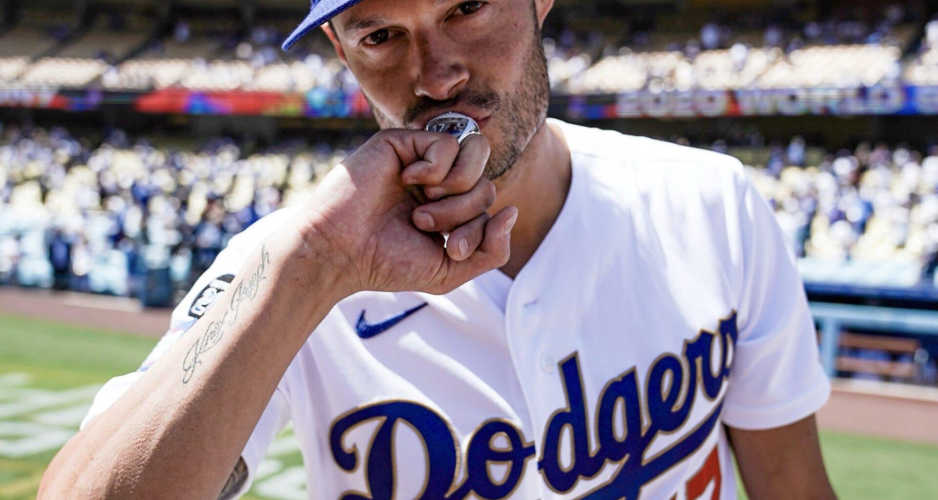 Dodgers on Twitter/X: Congratulations Joe Kelly on 13 seasons in the Majors filled with unforgettable moments. You’ll always have a home at Dodger Stadium, Champ!