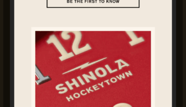 Red Wings Centennial x Shinola