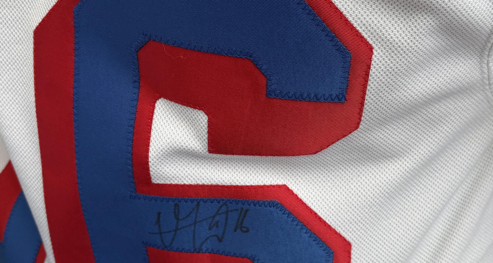 Signed jersey