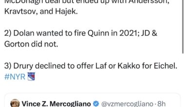 From Vince article: Some new info on 2021 Gorton, Drury and Dolan