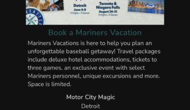 looks like the mariners are mounting an offensive against the yearly canadian invasion