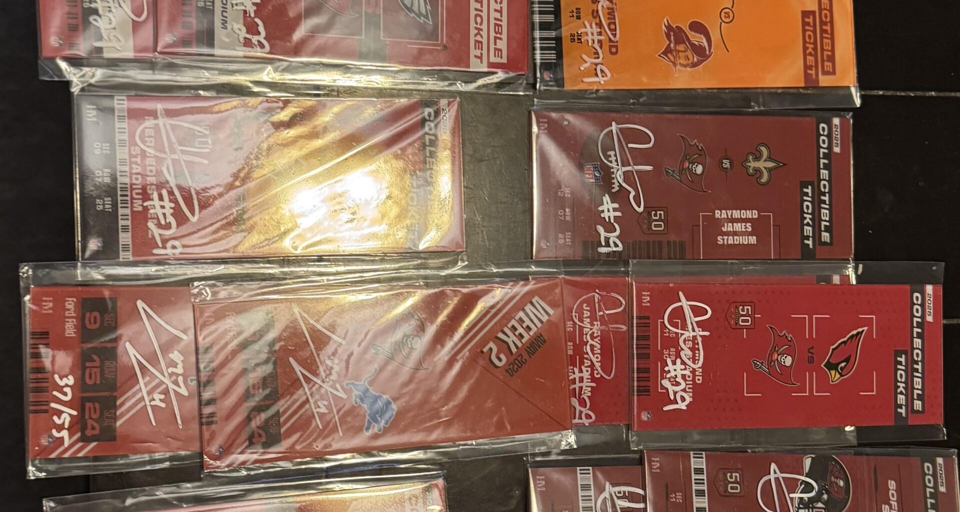 Collectible tickets value resale?