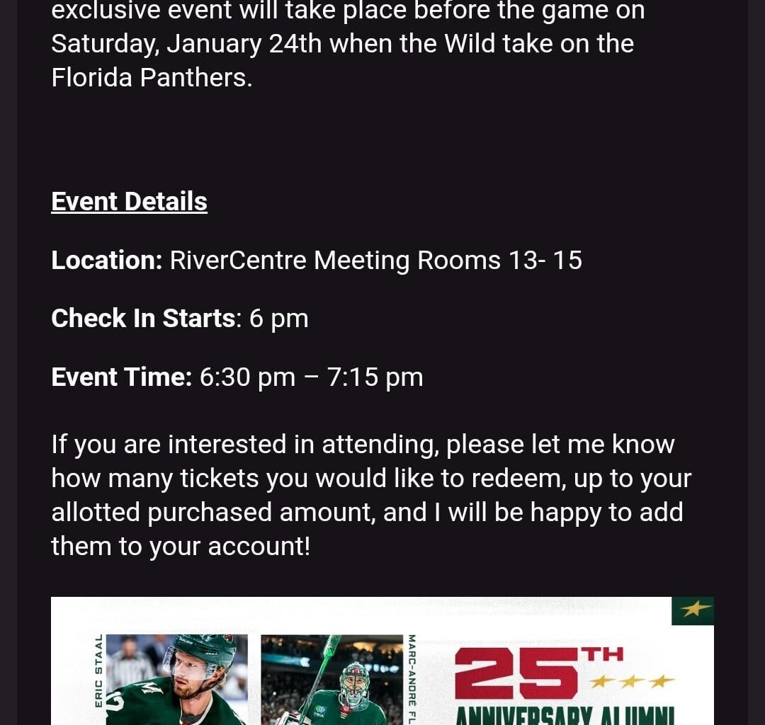 If you are attending and bought a Kirill bobblehead package for the 24th, check your email!