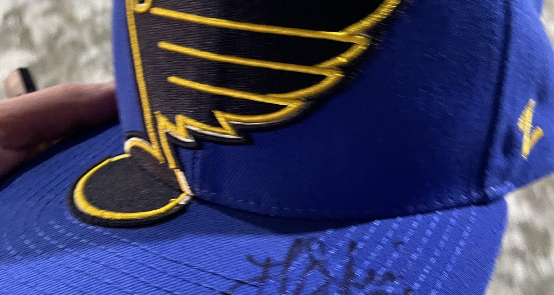 Got a Oshie Autograph on my favorite hat!