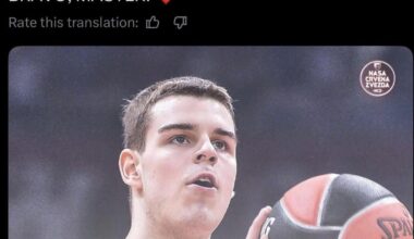 Nikola Topic is apparently cancer free 😎