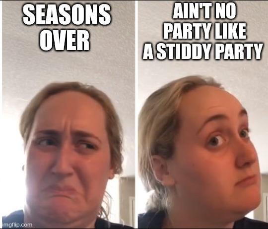 AIN'T NO PARTY LIKE A STIDDY PARTY!!!! GO BRONCOS!!!!