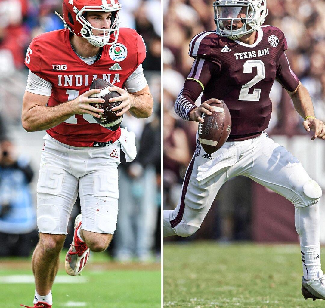Alabama blitzed Fernando Mendoza a season-high 12 times. He was 8-8 for 161 yards and 3 TD against 5 or more pass rushers, the first QB with 3 pass TD vs the Alabama blitz since Texas A&M’s Johnny Manziel in 2013 👏