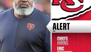 [Pelissero] The Chiefs have officially agreed to terms with Eric Bienemy to bring him back as offensive coordinator