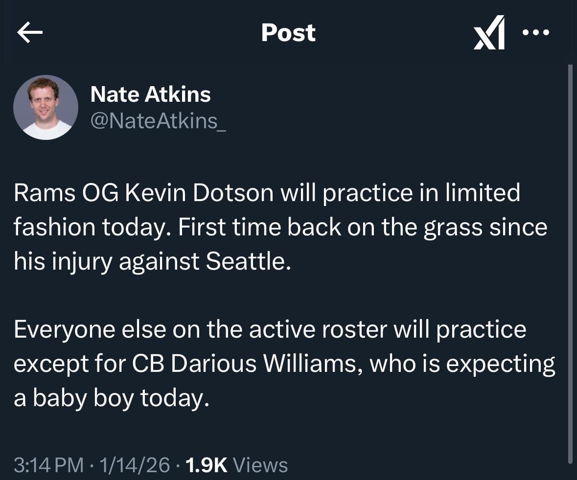 Kevin Dotson Returns To Practice! (Limited)