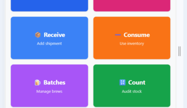 How can I make a better Brewery software for you?