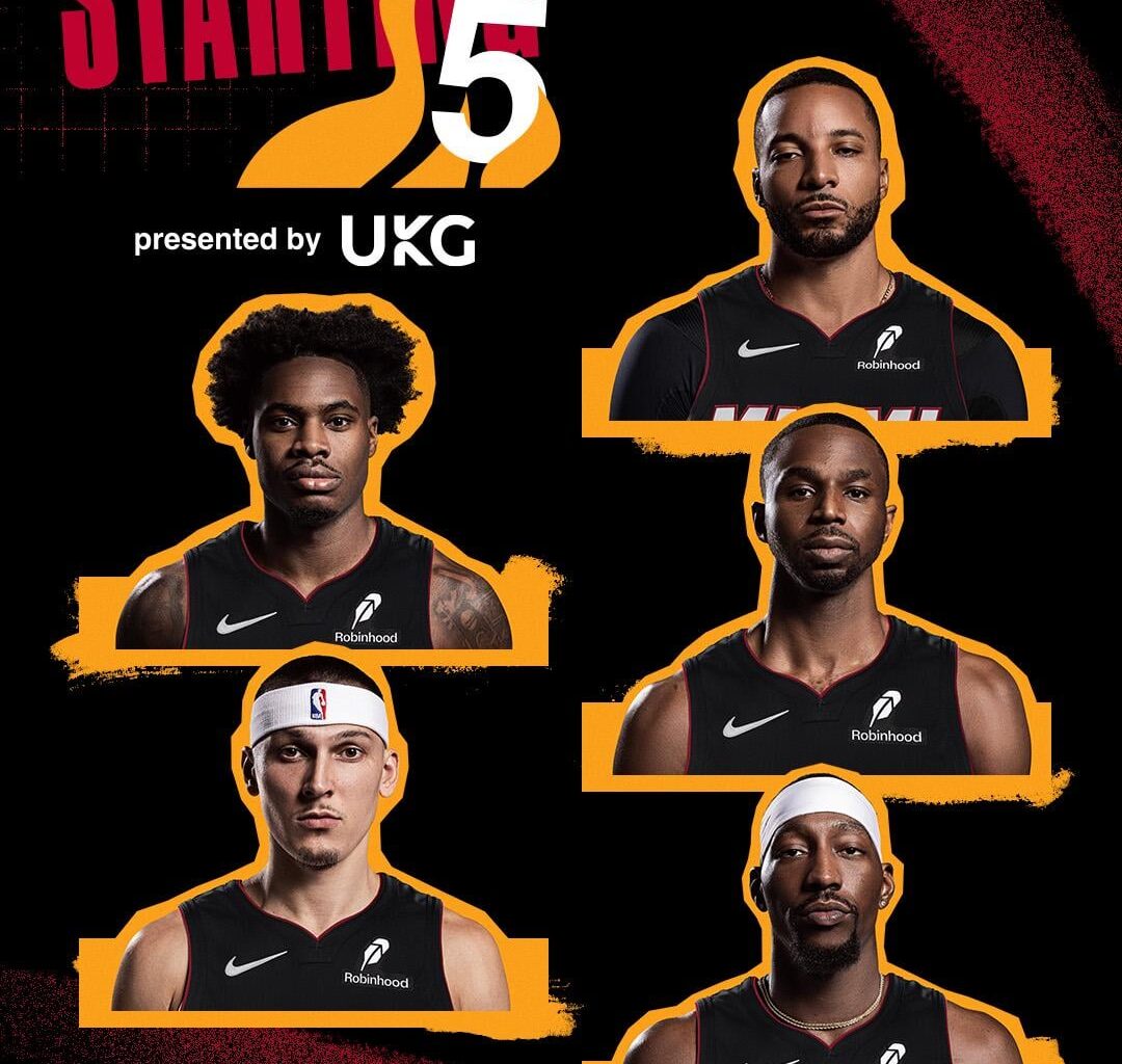 Starters today vs Bulls