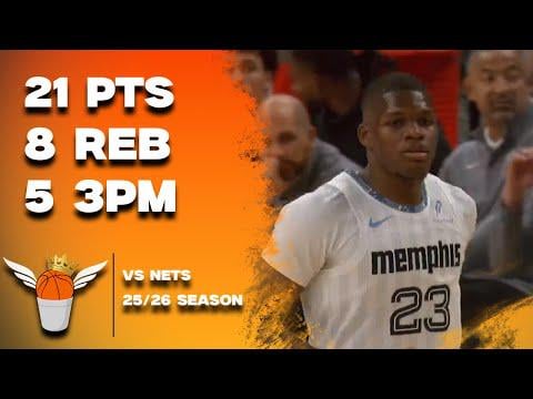 Cedric Coward 21 Points vs Nets Full Highlights! (1/11/2026)