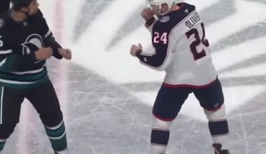 Ryan reaves getting his shit rocked an I’m a sharks fan