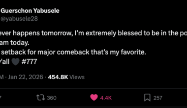 [Yabusele] Whatever happens tomorrow, I’m extremely blessed to be in the position that I am today. Minor setback for major comeback that’s my favorite. Love y'all 🖤 #777
