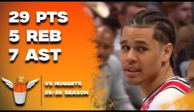 Kyshawn George 29 Points/7 Assists/3 Blocks vs Nuggets Full Highlights! (1/17/2026)