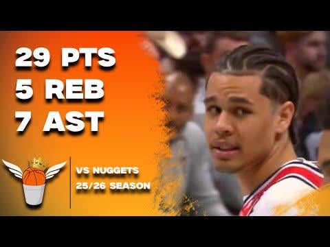 Kyshawn George 29 Points/7 Assists/3 Blocks vs Nuggets Full Highlights! (1/17/2026)