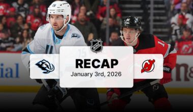 [Post-Game Thread 41/82!] Utah Mammoth at New Jersey Devils, January 03, 2026.