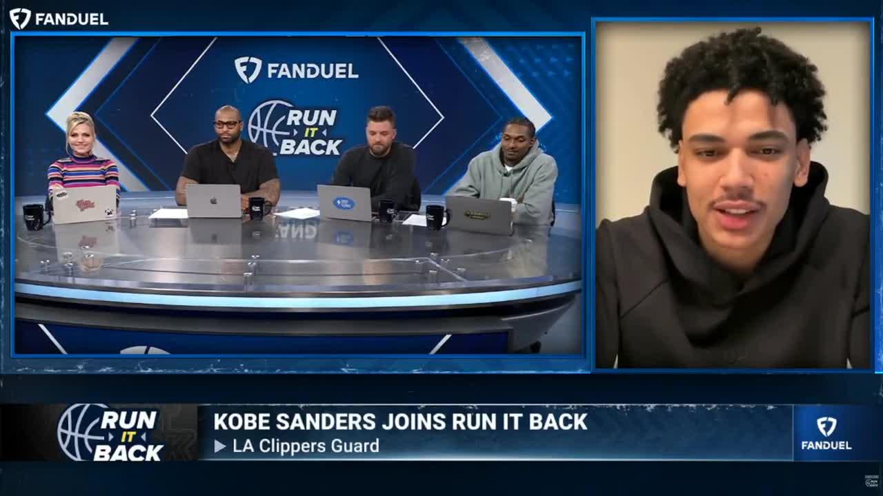 [Run It Back] Clippers rookie Kobe Sanders on the vibes in the Clippers locker room recently: "Definitely a lot better than how we started. The main thing is our leadership ... Block out the drama. Block out the outside noise."