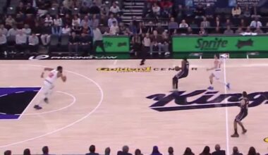 Mike Brown talks KAT laying down on defense w/o getting back vs SAC: "When you fall down you gotta get up, you gotta sprint down the floor. Even if you're the last guy up the floor, you gotta get down there in case there's a long rebound... there was no sense of urgency... it was a 5 point swing."