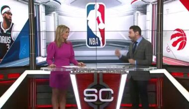 [Lewenberg] The Toronto Raptors have shown “exploratory interest” in Anthony Davis with their trade package likely being built around RJ Barrett, Jakob Poeltl, and two or three first-round draft picks.