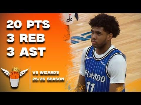 Jase Richardson Career High 20 Points vs Wizards Full Highlights! (1/6/2026)