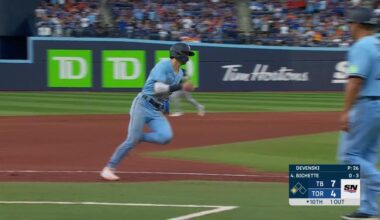 Day 35 - Posting a Bo Bichette Extra Base Hit with Runners in Scoring Position until Bichette signs a contract, or until pitchers and catchers report