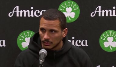 Joe Mazzulla answered every single question with “illegal screen” 😭