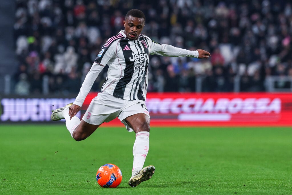 Pierre Kalulu of Juventus FC seen in action during Serie A