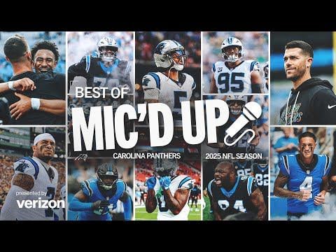 Best MIC'D UP moments from the 2025 season | Carolina Panthers