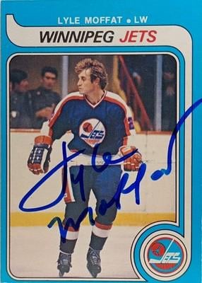 Check out 1979-80 O-Pee-Chee Lyle Moffat Winnipeg Jets #277 Autographed Card on eBay!