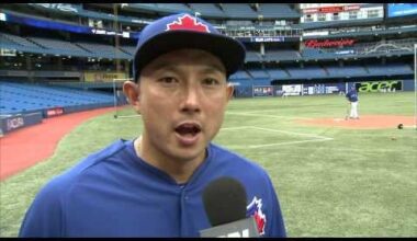 In honour of yesterday being “National Hug Day” (per @MLBEurope), throwback to this legendary interview 💙