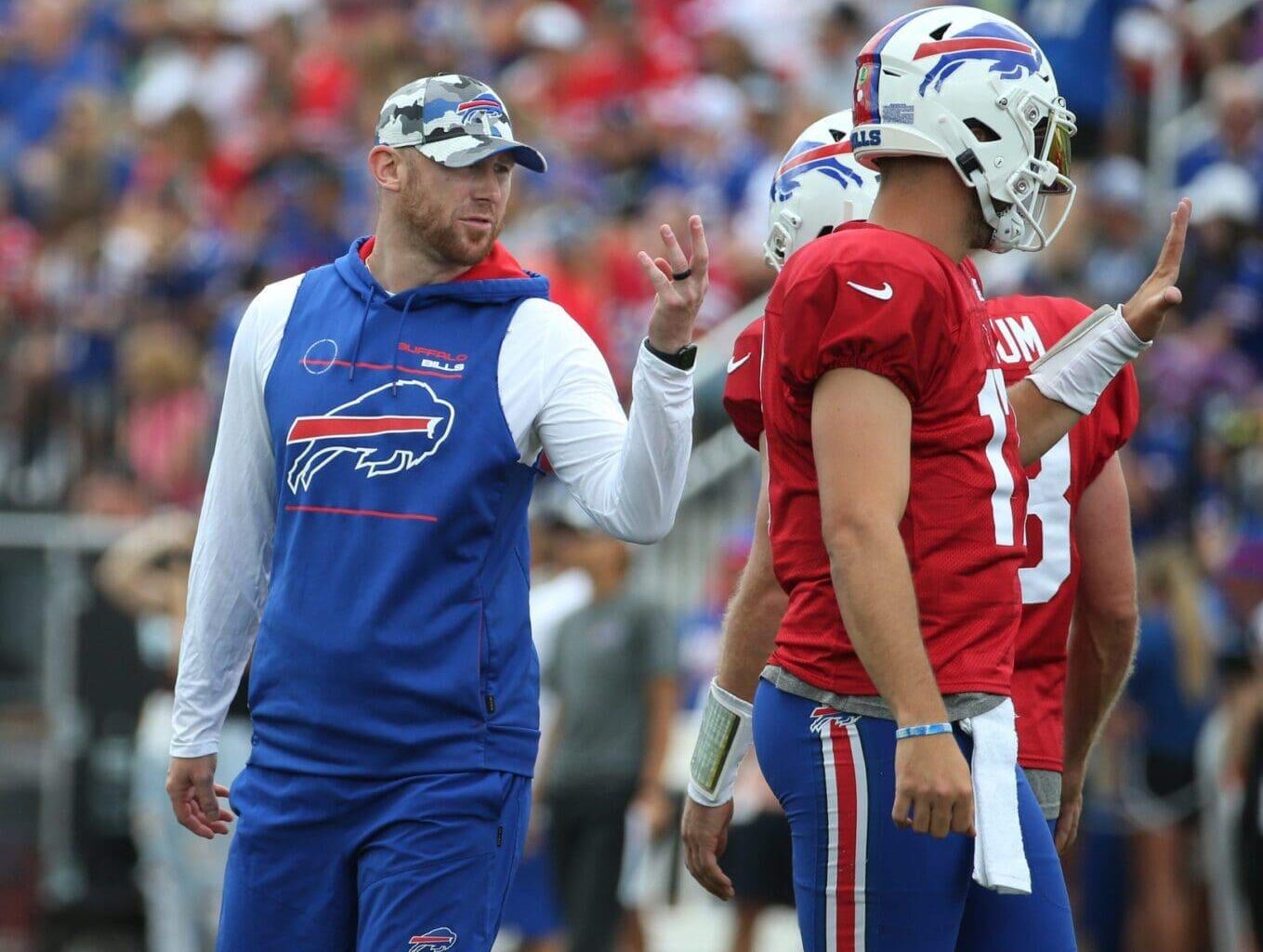 Arizona Cardinals set to interview Bills OC Joe Brady Tuesday.