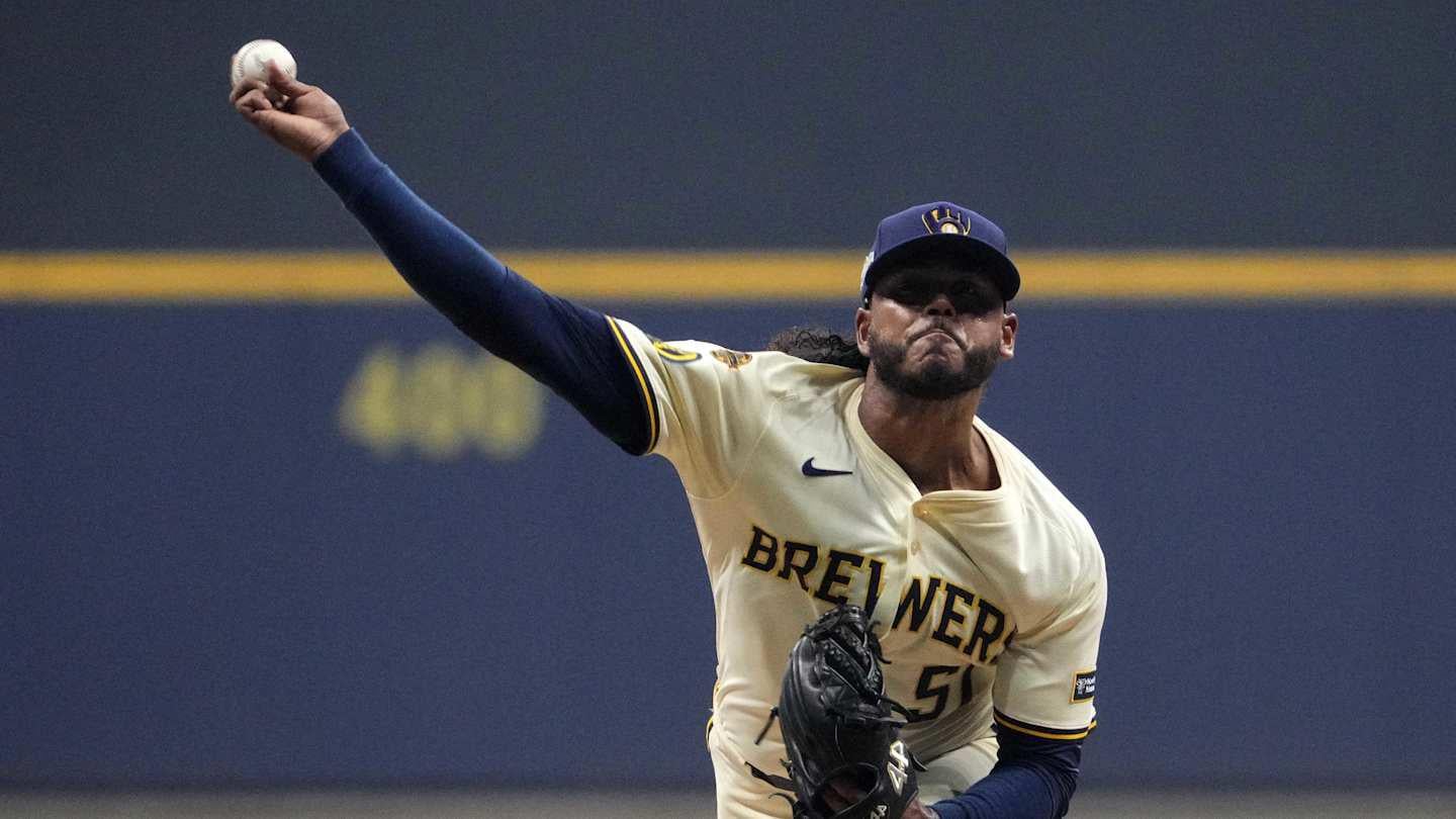 [Heyman] Brewers continue to field offers on ace pitcher Freddy Peralta, a free agent after 2026. Yankees, Mets, Dodgers, Giants and Braves among many, many interested teams. Peralta $8M salary means anyone can afford, including Brewers, but extension tougher for small markets.