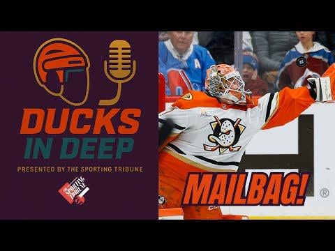 New Ducks in Deep (Finally, right?) - Opening the mailbag: Saves, Streaks and Star Wars