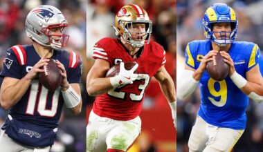 Jaxson Dart and Abdul Carter are up for AP OROTY and DROTY