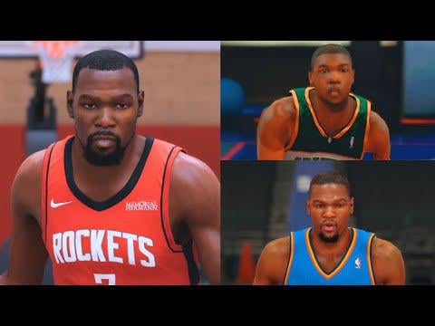 Kevin Durant Evolution in NBA 2K Games (NBA 2K8 - NBA 2K26)