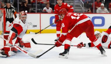 'Tough Way To End It': Rod Brind'Amour, Shayne Gostisbehere, Seth Jarvis On OT Loss To Red Wings, Final Missed Call