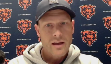 [Marquee Sports Network] "He was built for these moments. He plays his best when we need him to ... he just needs to be him." Ben Johnson on his message to Caleb Williams ahead of his first playoff start.