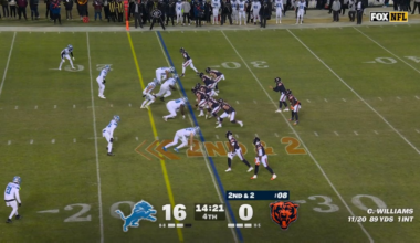 Caleb Williams has set the Bears' single-season passing record, surpassing Erik Kramer's previous record of 3,838 passing yards in 1995. (This is the play that secured Caleb Williams’ place in #Bears history.)